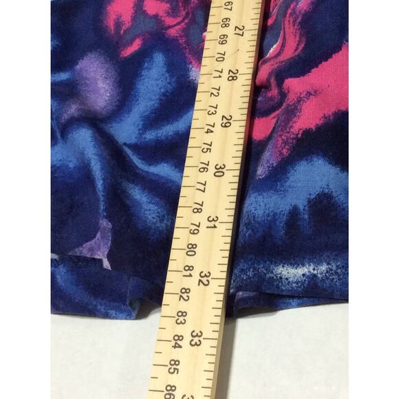 Vintage Ann Taylor Women's Floral Roses Pull On Maxi Skirt Retro Blue Y2K Small - Picture 6 of 13